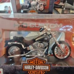 1984 Fxst Softail Harley Davidson Cycles (Black) 1:18
