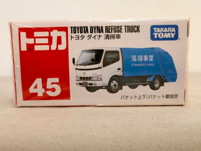 Toyota DYNA Refuse Truck - White & Blue