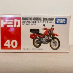 Firefighting Motorcycle Quick Attacker 1:32 Red