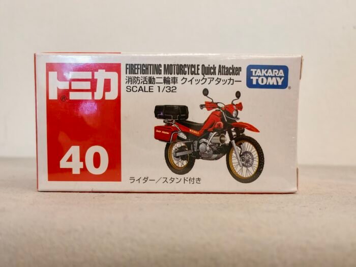 Firefighting Motorcycle Quick Attacker 1:32 Red