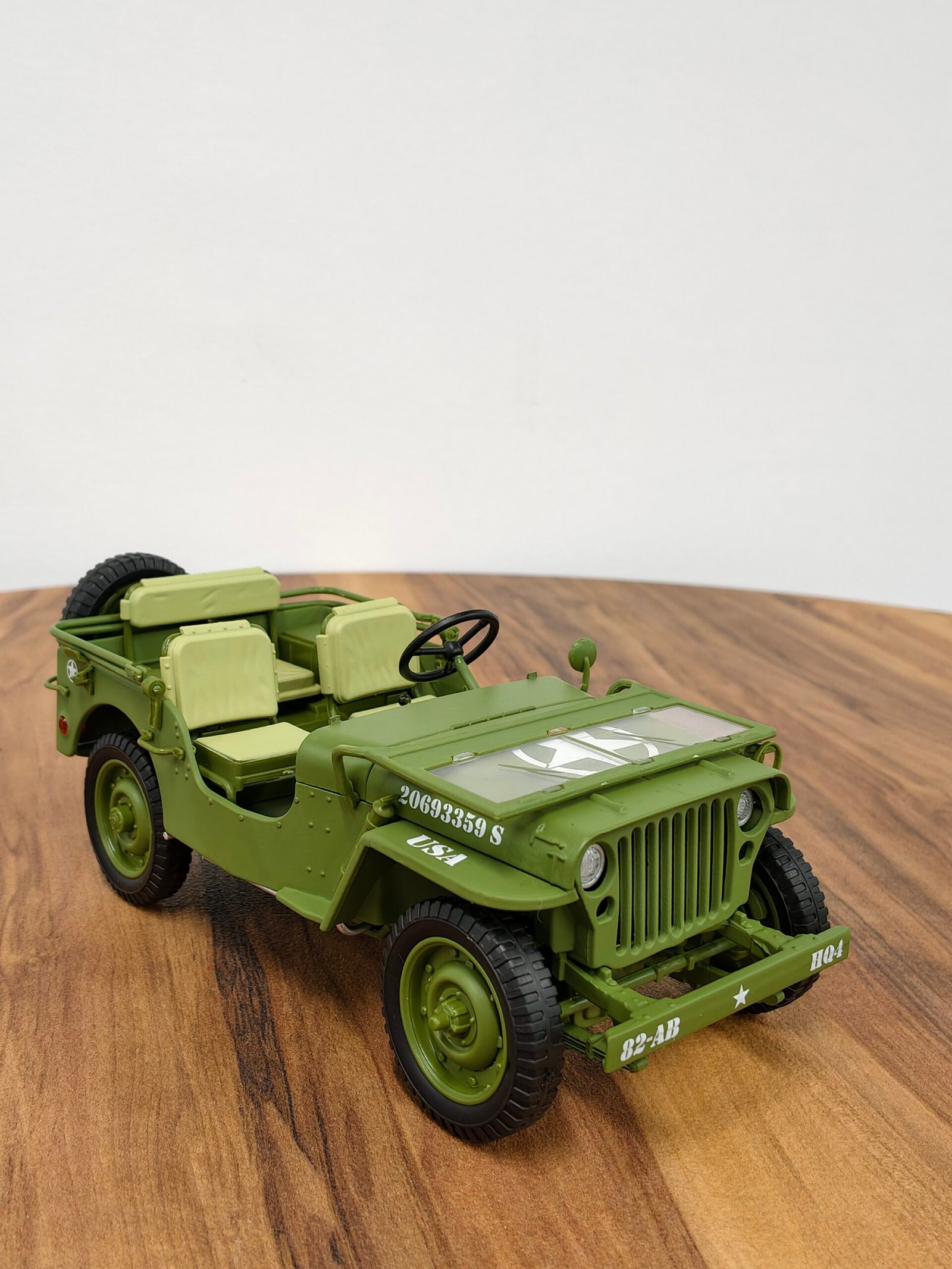 Jeep US Army Military American Diorama 77406A Green 1:18 - Image 7