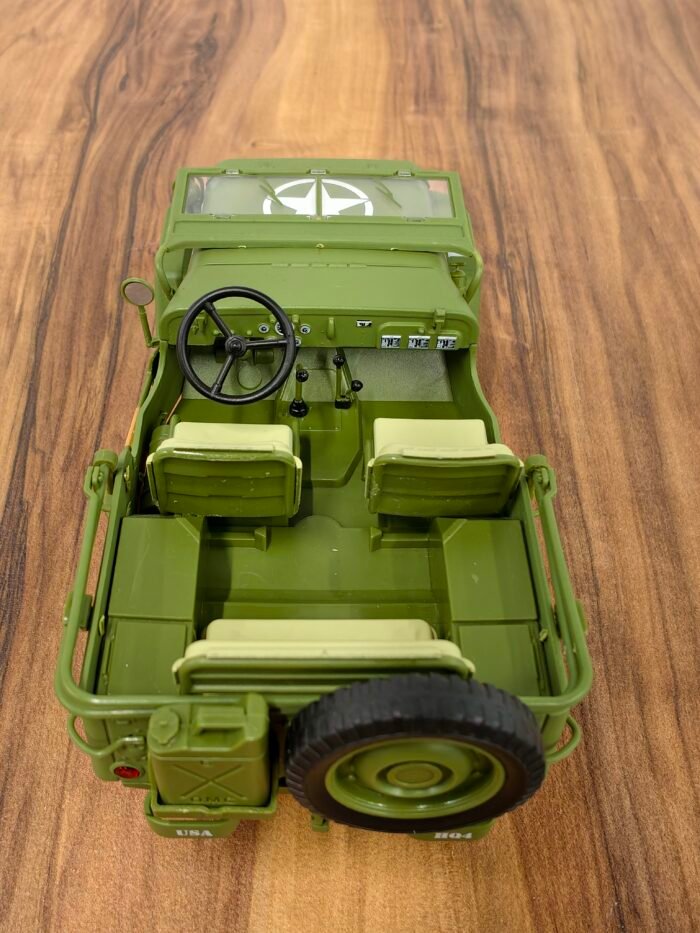 Jeep US Army Military American Diorama 77406A Green 1:18 - Image 4