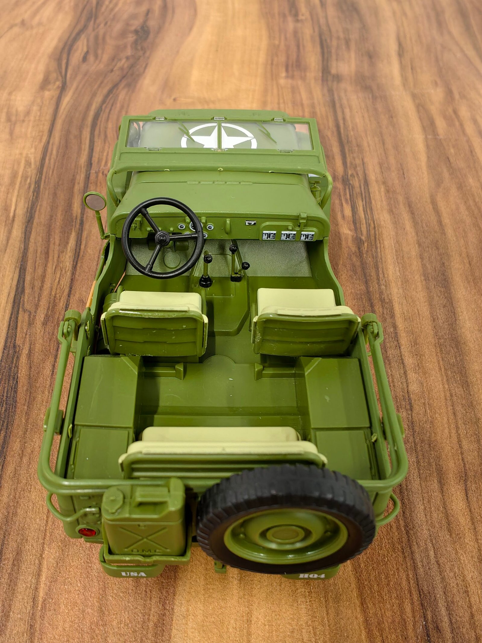 Jeep US Army Military American Diorama 77406A Green 1:18 - Image 4