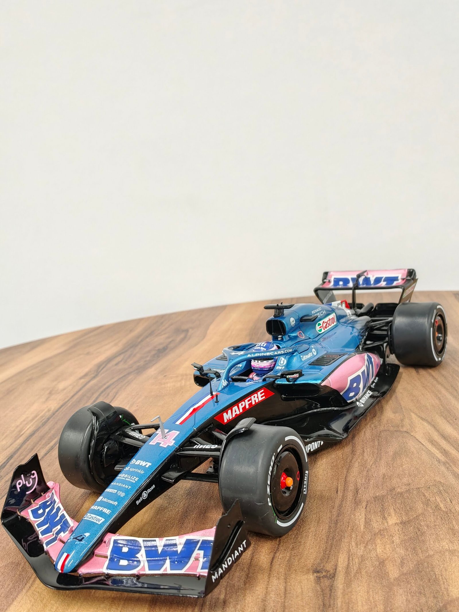 Alpine A522 Monaco GP 2022 1:18 Blue - Image 8
