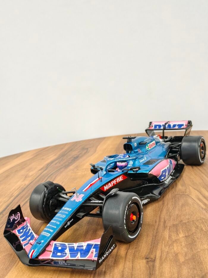 Alpine A522 Monaco GP 2022 1:18 Blue & Black