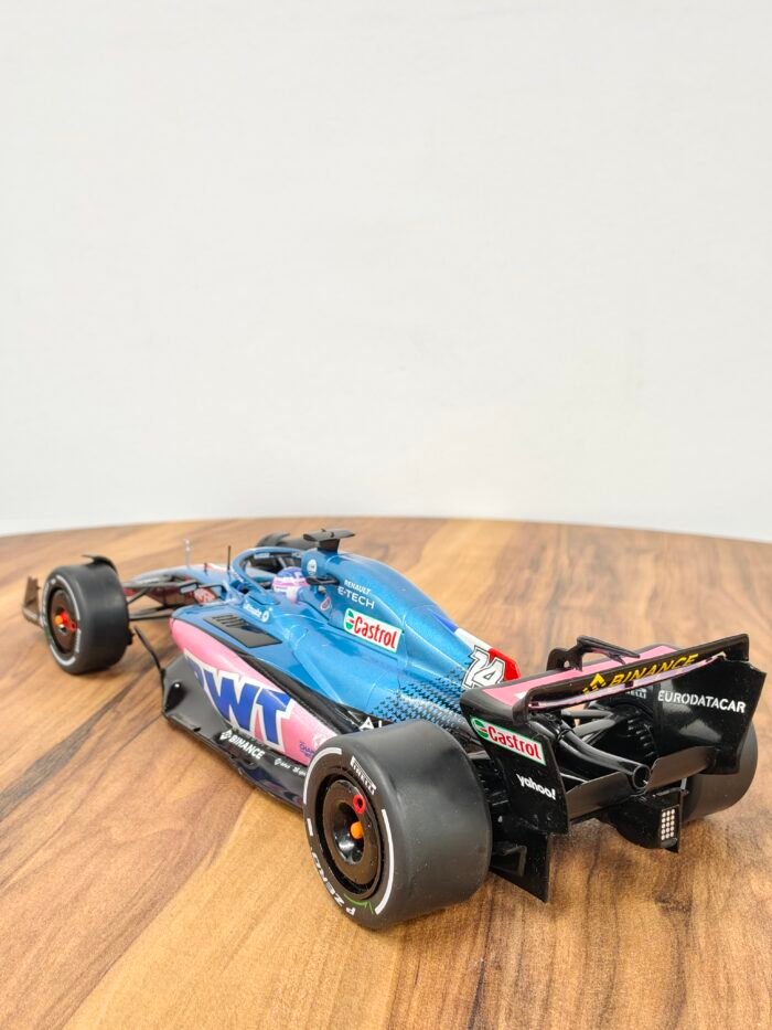 Alpine A522 Monaco GP 2022 1:18 Blue & Black - Image 6