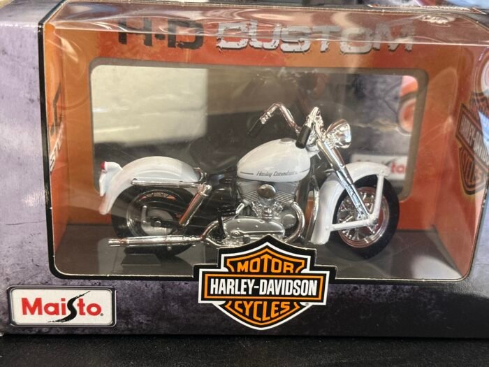 1952 K Model Motor Cycles 1:18 White