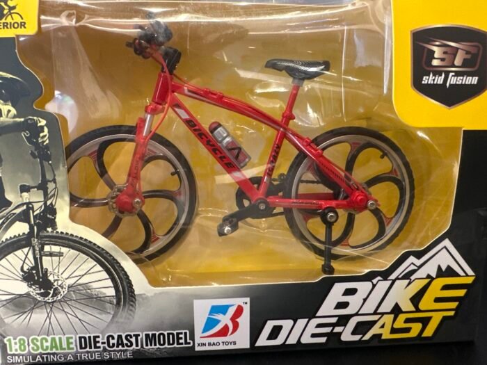Mountain Matel Bike 1:8 Red