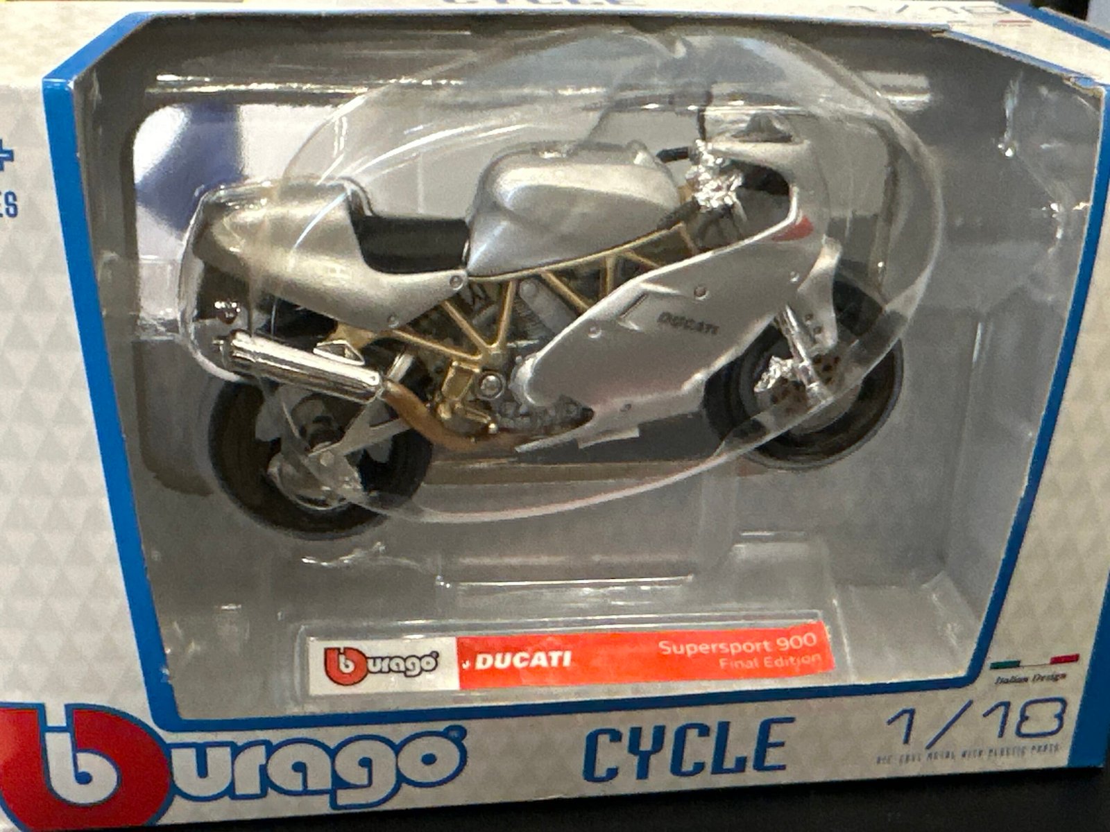 Ducati Supersport900 Final Edition 1:18 Gray