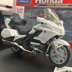 Honda Goldwing Motor Cycles 1:12 White