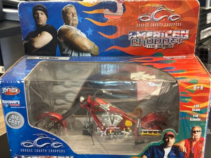 Fire Bike 1:18 Red