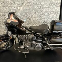 Harley Davidson Motorcycle Black