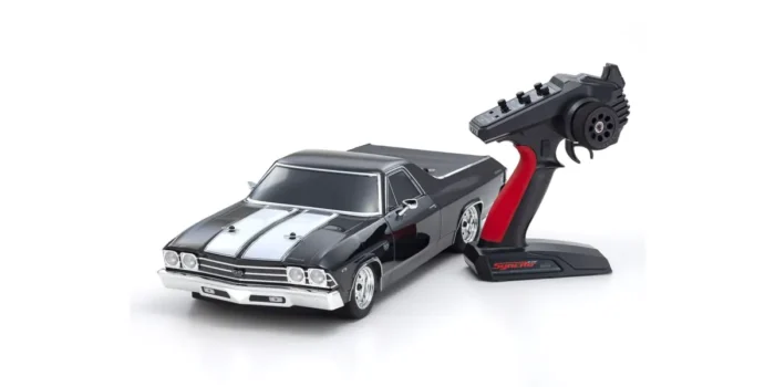1:10 Scale Radio Controlled Electric Powered 4WD FAZER Mk2 FZ02L 1969 Chevy® El Camino® SS 396® Tuxedo Black