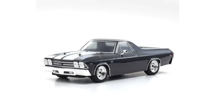 1:10 Scale Radio Controlled Electric Powered 4WD FAZER Mk2 FZ02L 1969 Chevy® El Camino® SS 396® Tuxedo Black - Image 2