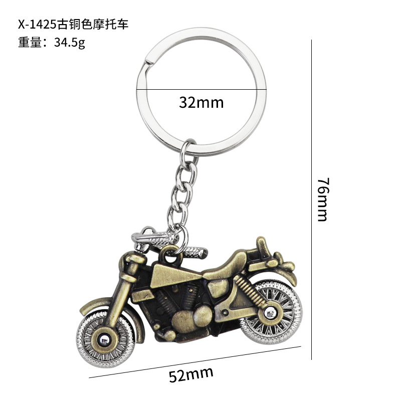 Wholesale Custom Logo Motorbike Keyring Motorcycle and Cars Keychains Metal 3D Motor Motor Bike Motorcycle Helmet Keychain - Image 4