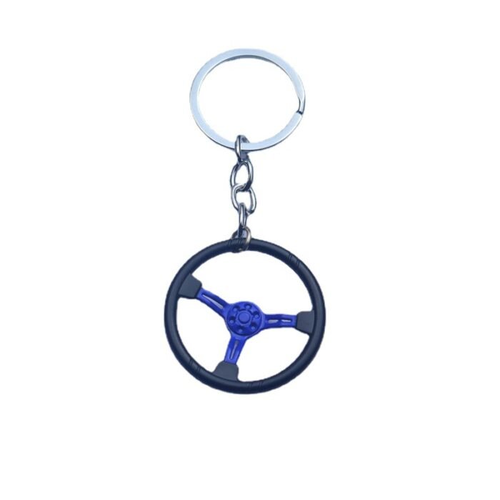 Key Chain Key Fob Car Steering Wheel Keychain Keyring Car Accessories - Image 3