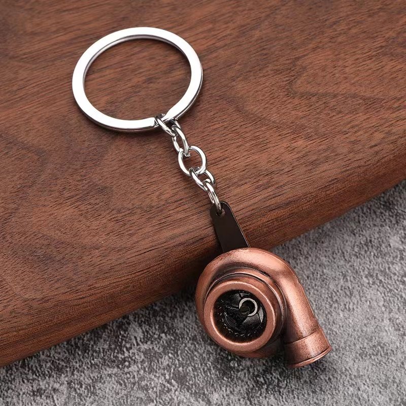 Turbo Keychain Good Stock Alloy Metal Car Keychain for Souvenir Gift Enamel Printing Wholesale Metal - Image 5