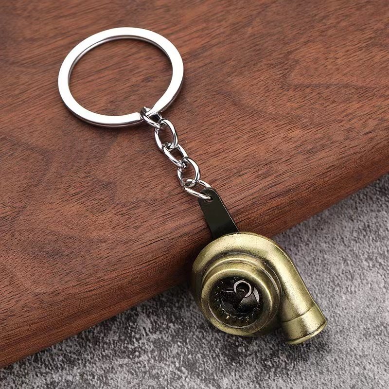Turbo Keychain Good Stock Alloy Metal Car Keychain for Souvenir Gift Enamel Printing Wholesale Metal - Image 3