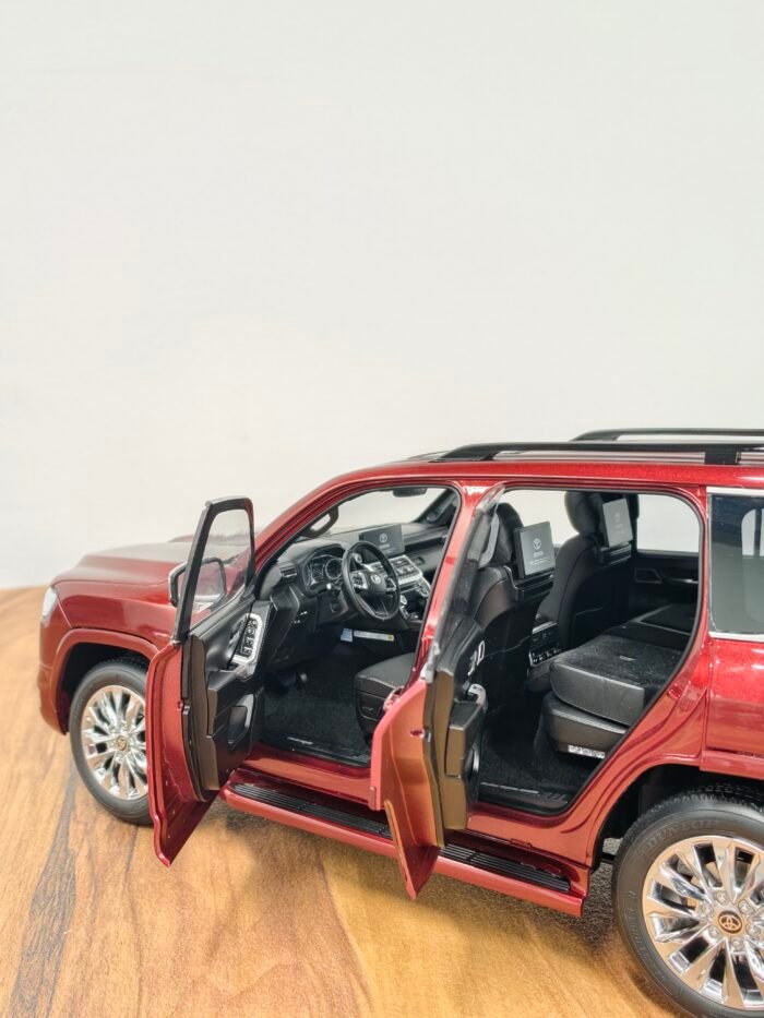 Toyota Land Cruiser Lc300 Zx (Red) 1:18 - Image 4