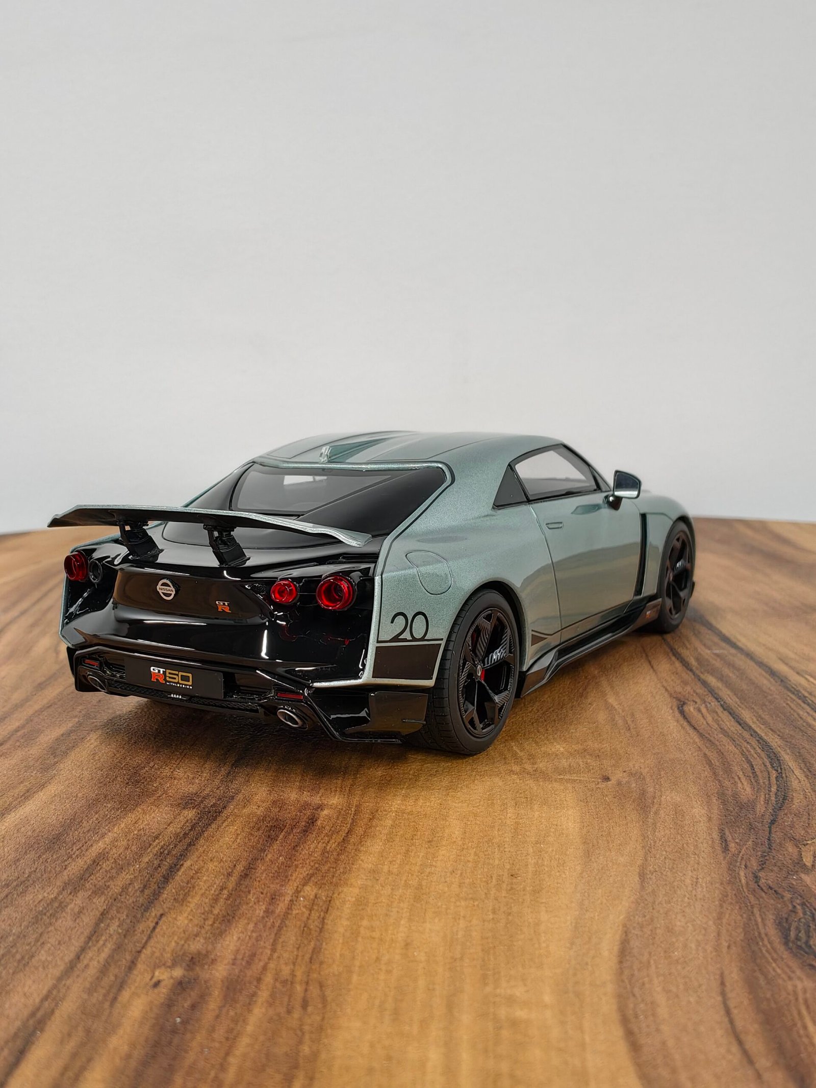 GT Spirit GT284 Nissan GTR R50 Coupe 2021 Light Green Metallic 1:18 - Image 2