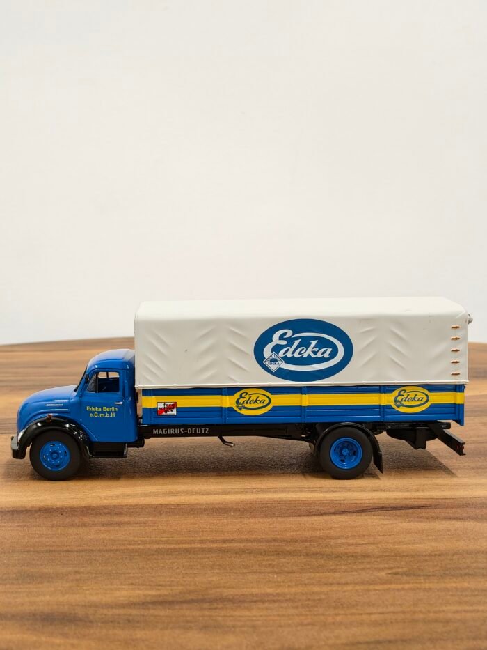 Truck Edeka Berlin e.G.m.b 1:43 Blue - Image 4
