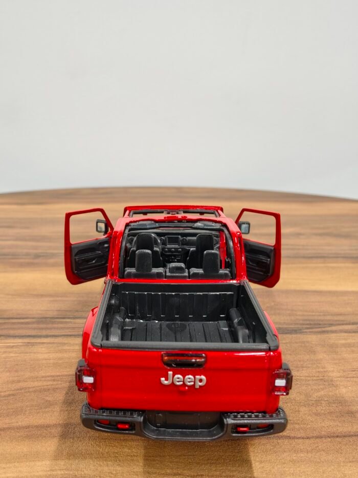 2021 Jeep Gladiator Rubicon 1:24 Red - Image 4