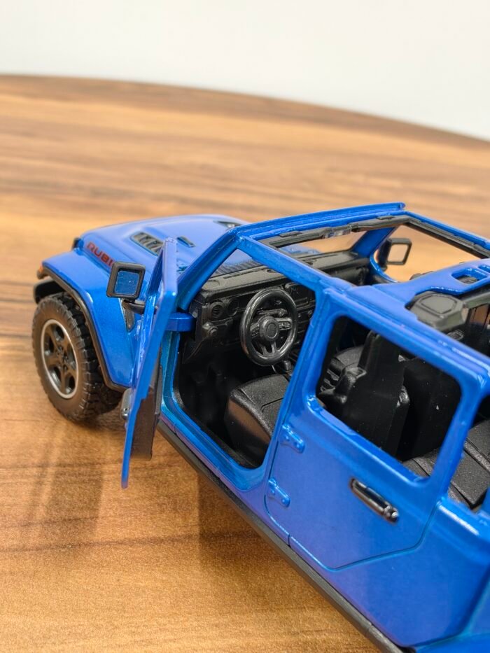 2021 Jeep Gladiator Rubicon 1:24 Blue - Image 4
