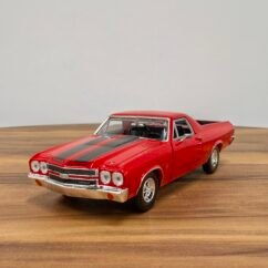 1970 Chevy EL Camino SS 396 Red 1:24