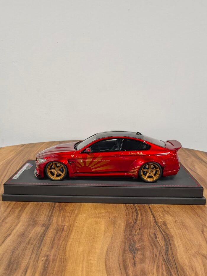 BMW M4  Liberty Walk 1:18 Red - Image 6