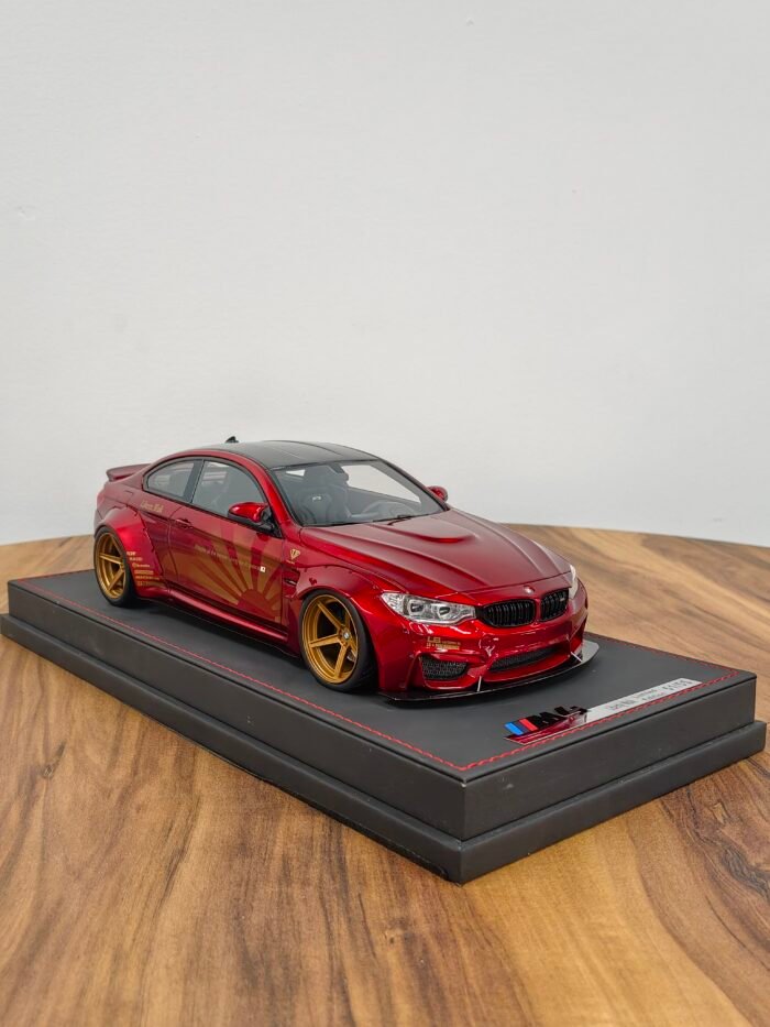 BMW M4  Liberty Walk 1:18 Red - Image 2