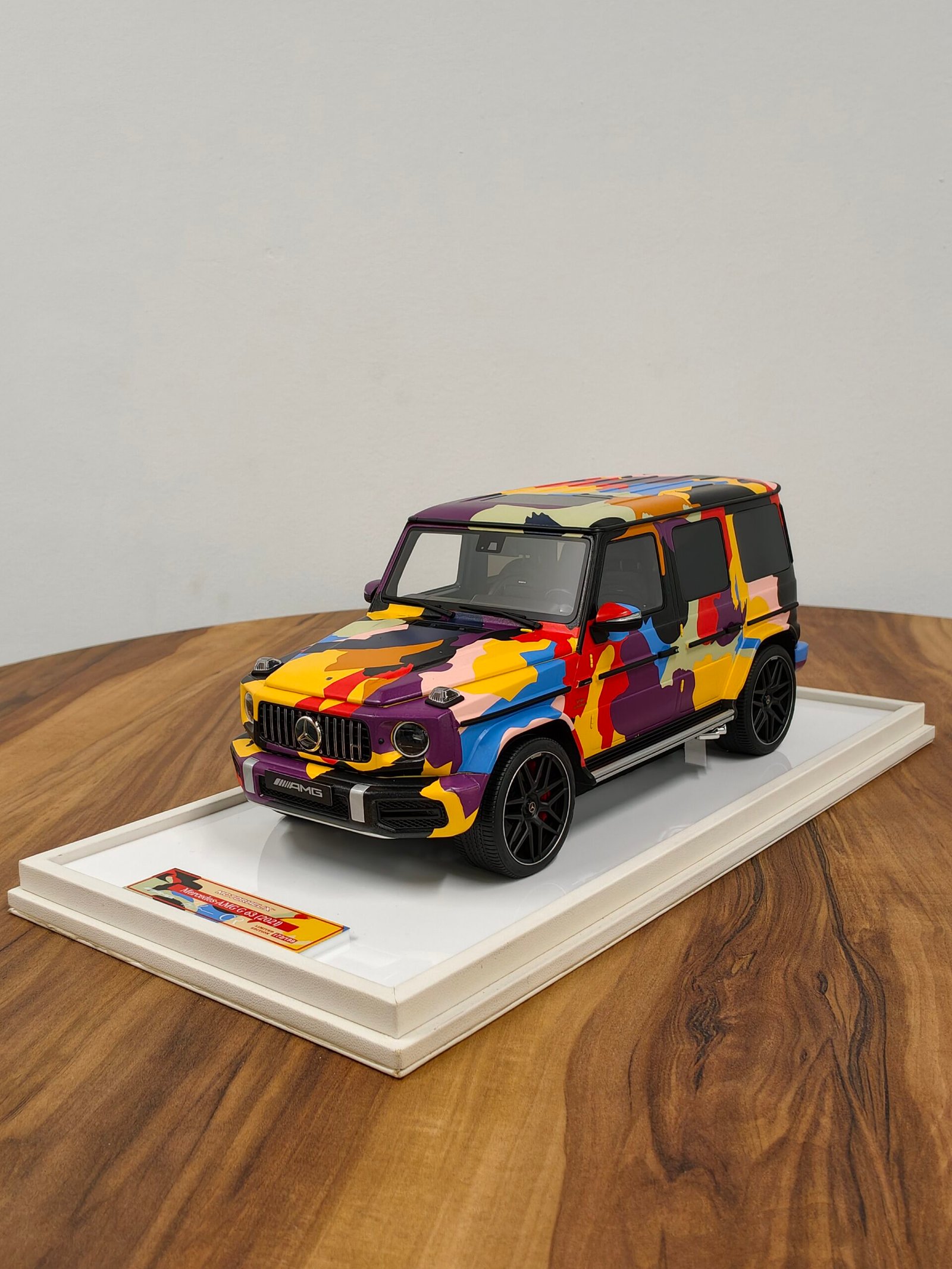 Mercedes Benz-AMG G63 (2021) Camouflage 1:18