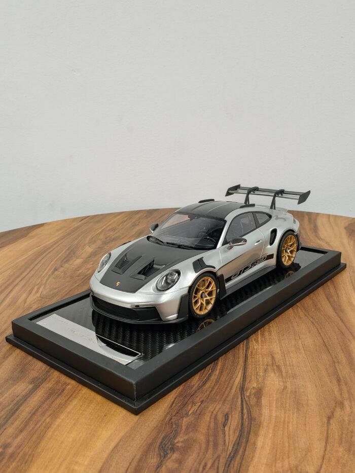Porsche 911 GT3 RS Silver 1:18