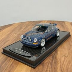 Porsche singer blue 1:18