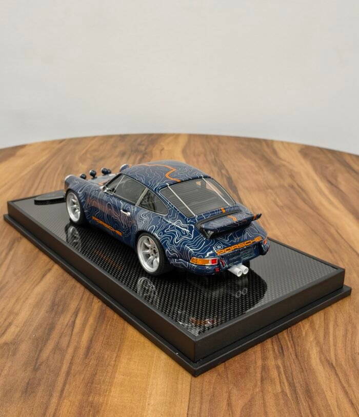 Porsche singer blue 1:18 - Image 2