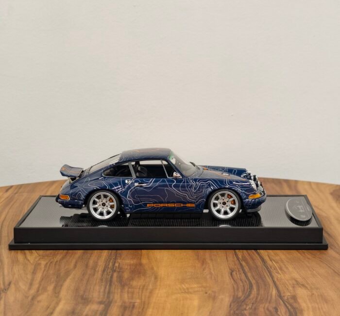Porsche singer blue 1:18 - Image 4