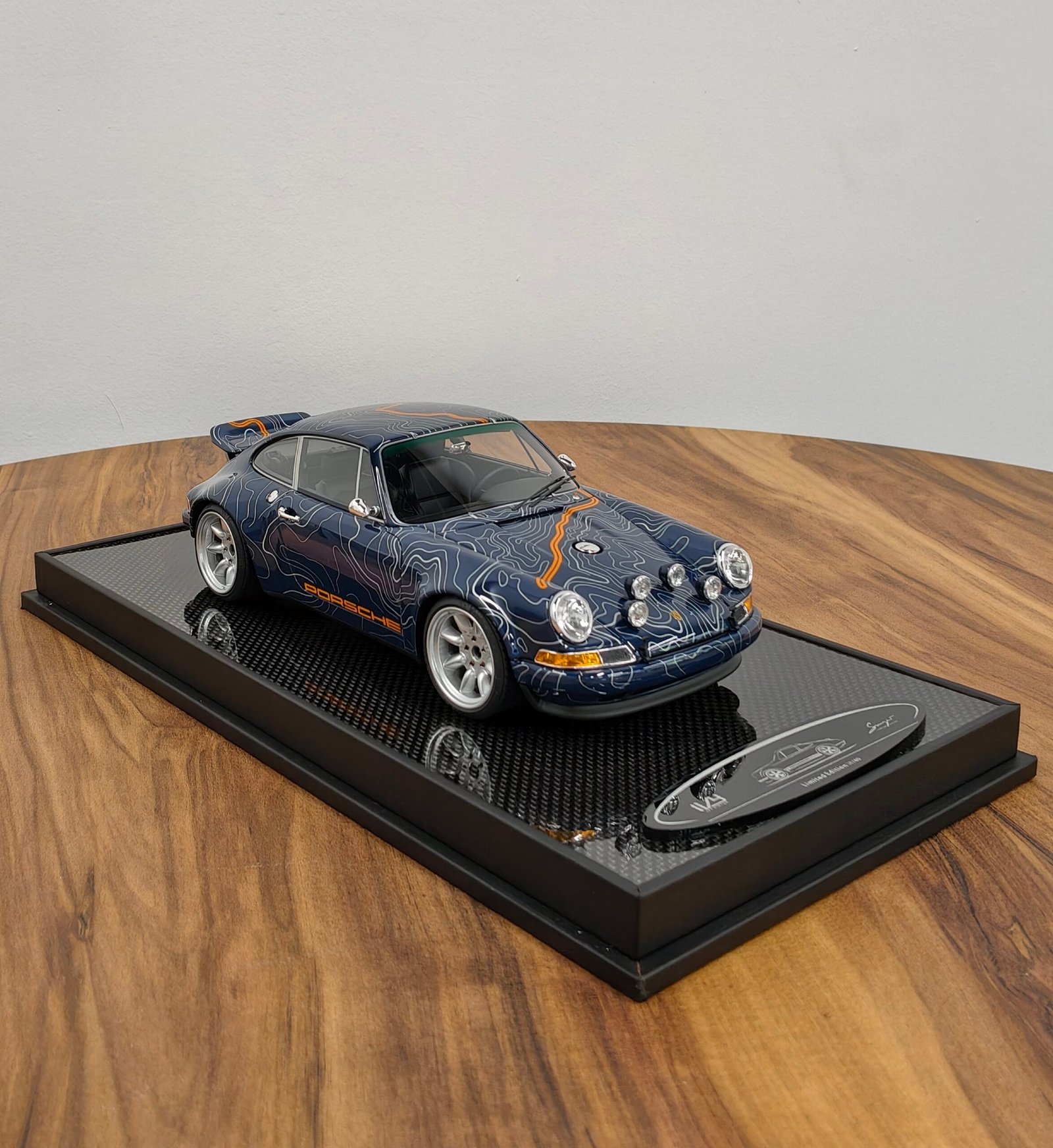Porsche singer blue 1:18 - Image 3