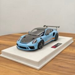 Porsche 911 GT3RS 2018 gulf blue 1:18