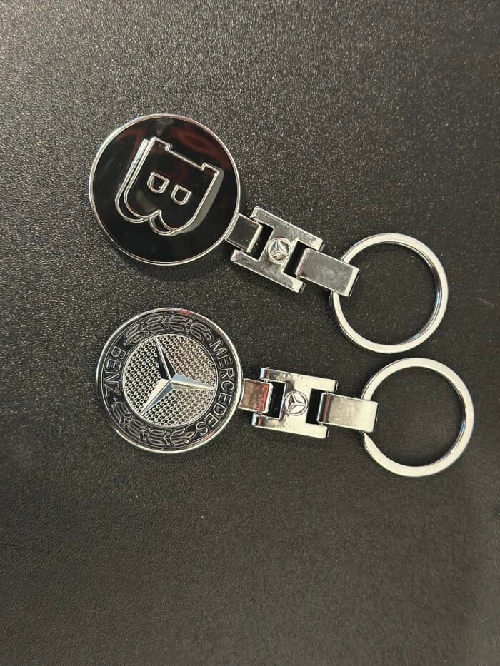 Alloy Car Styling Keychain Key Rins for Mercedes & Brabus
