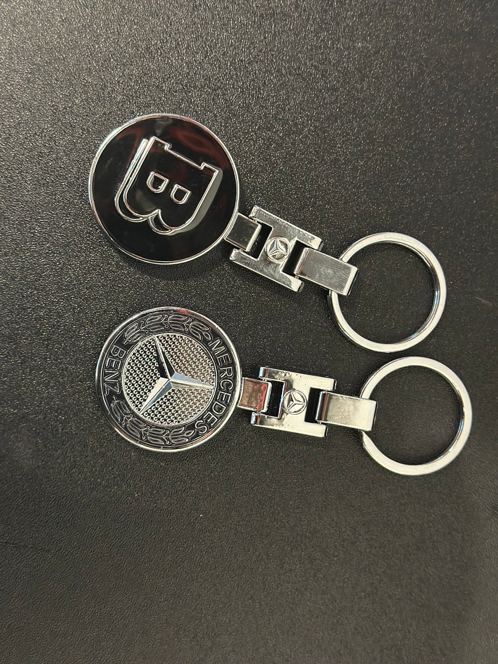 Alloy Car Styling Keychain Key Rins for Mercedes & Brabus