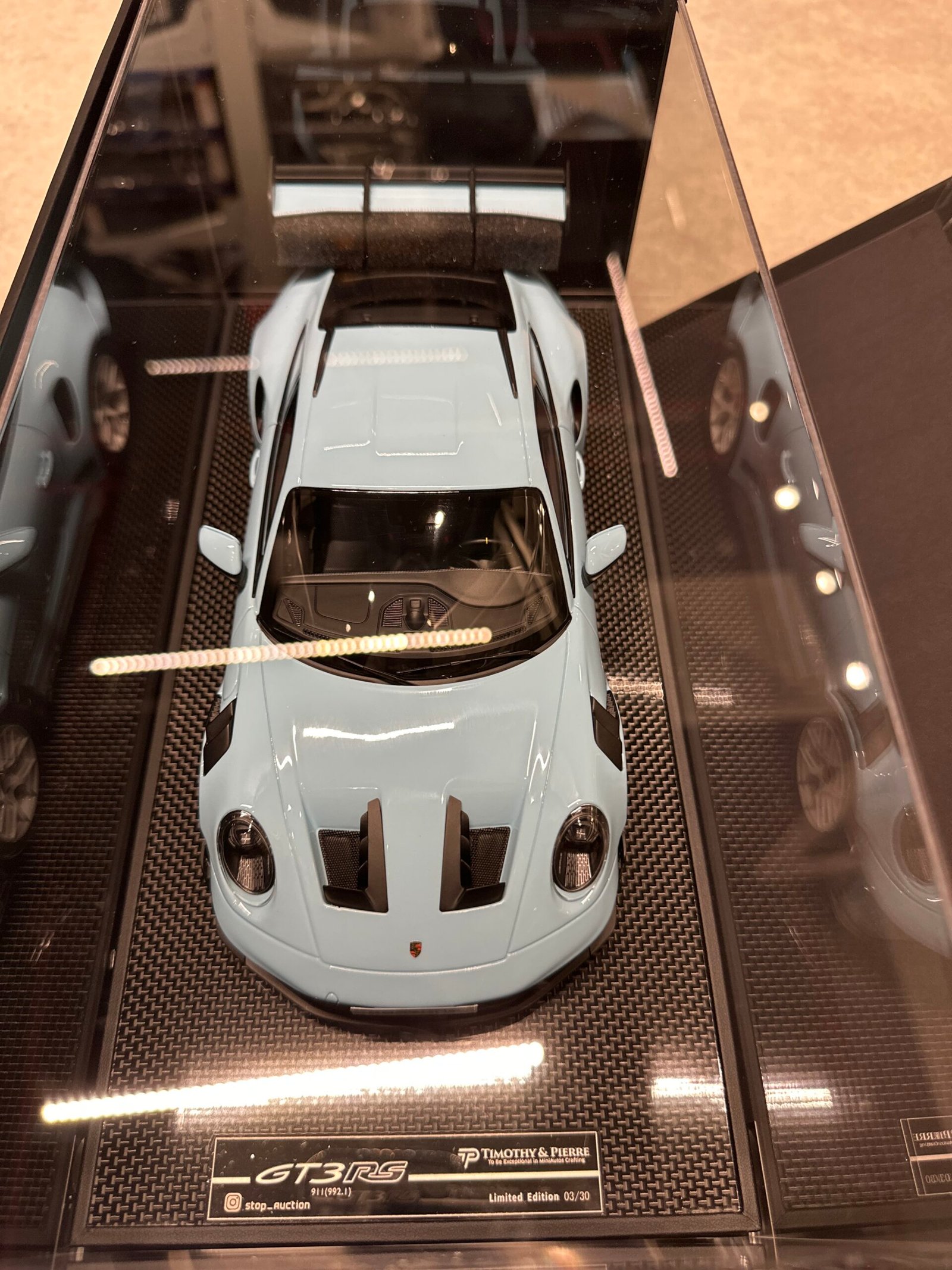 Porsche 911 Gt3 Rs 1:18 Blue