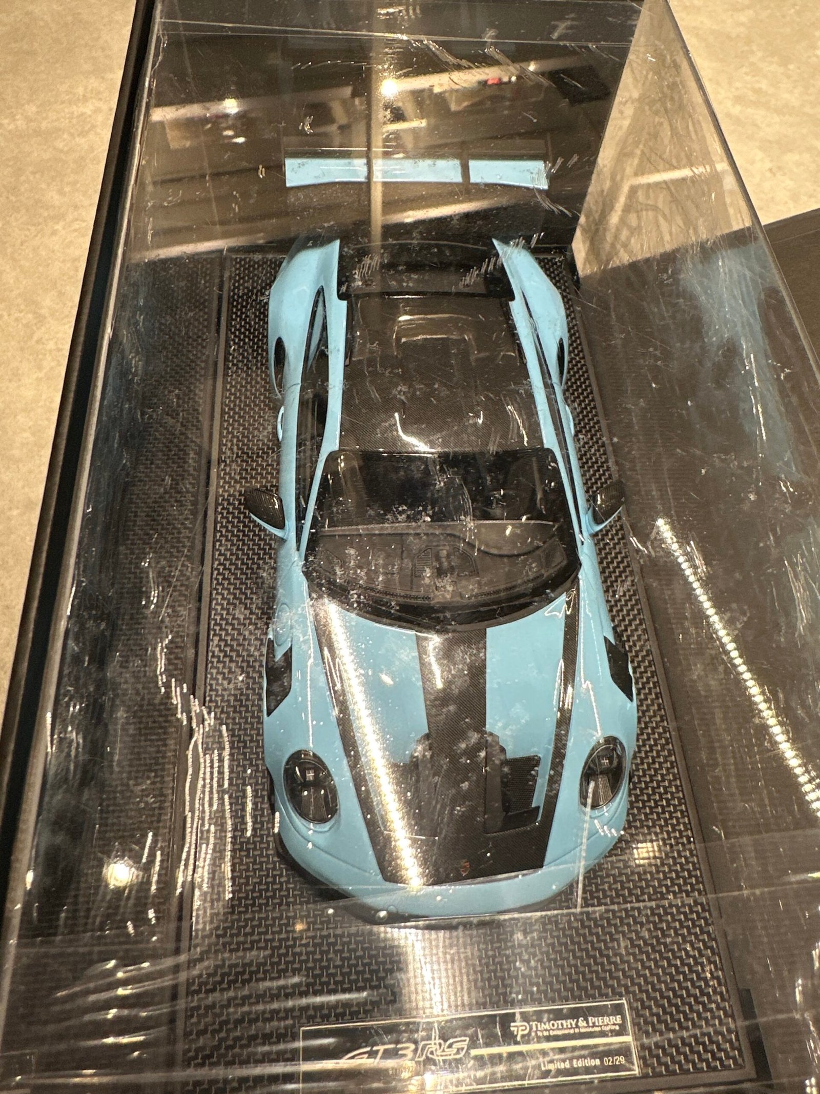Porsche 911 Gt3 Rs 1:18 Blue