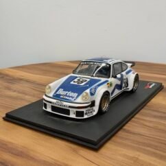 Porsche Burton Gurdjian Steve Wollek 58 White 1:18