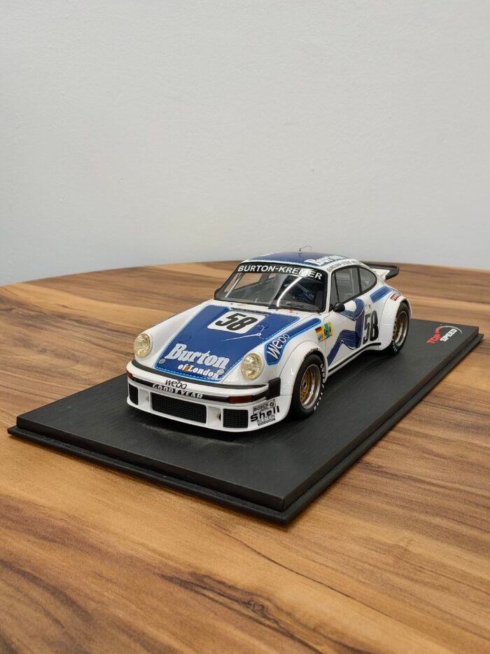 Porsche Burton Gurdjian Steve Wollek 58 White 1:18