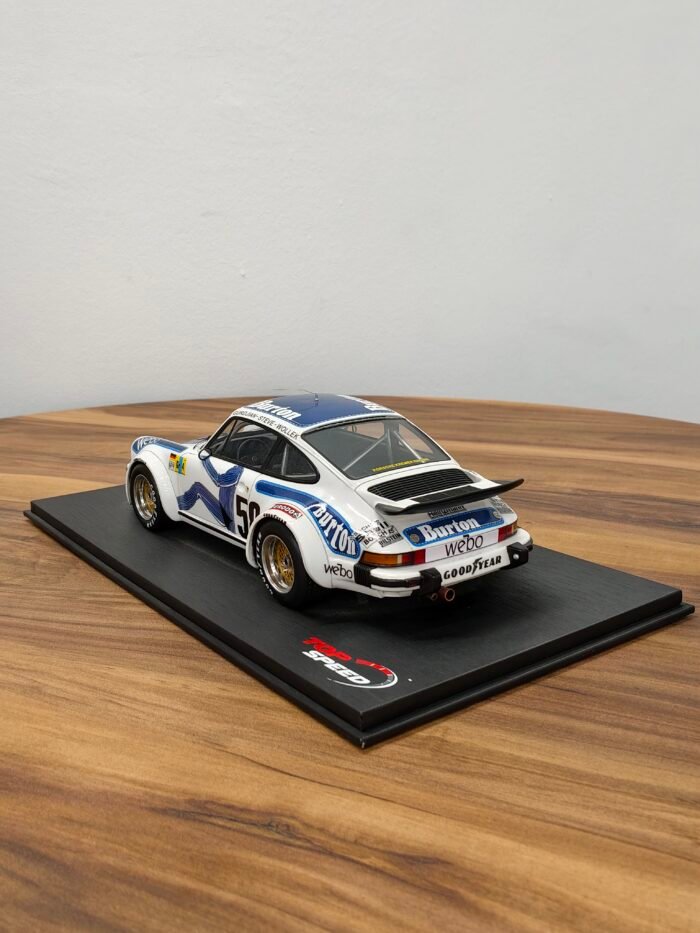 Porsche Burton Gurdjian Steve Wollek 58 White 1:18 - Image 2