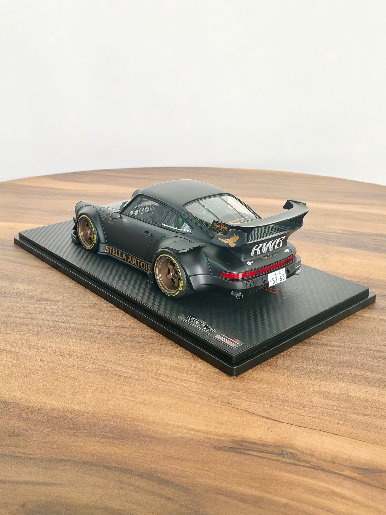 Porsche RWB 964 Matte Black 1:18 - Image 2
