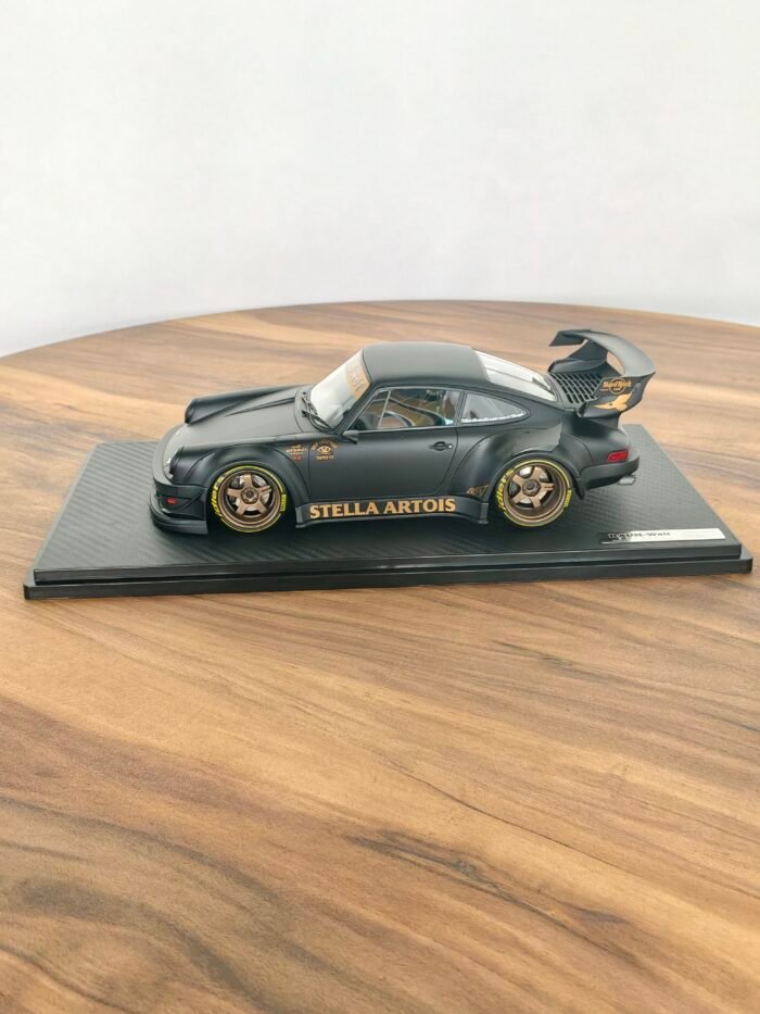 Porsche RWB 964 Matte Black 1:18 - Image 3