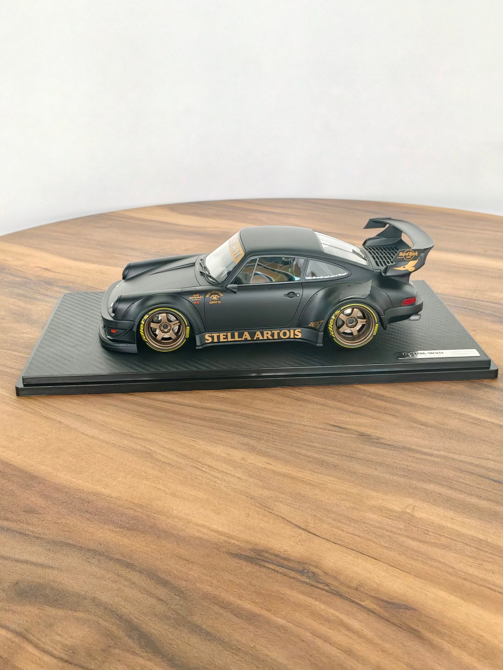 Porsche RWB 964 Matte Black 1:18 - Image 3