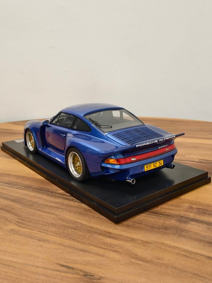 Porsche 911 (993) GT1 Almeras 1:18 Blue - Image 4