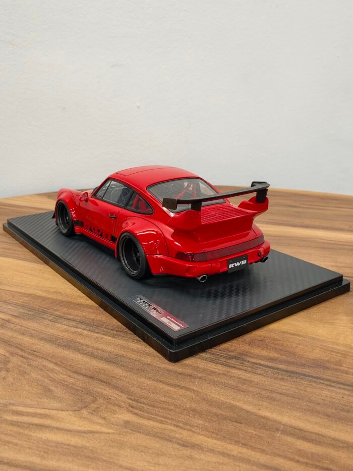 Porsche RWB 964 Red 1:18 - Image 4