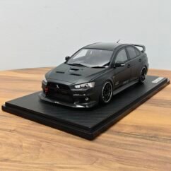 Mitsubishi Lncr Evltn X CZ4A 1:18 Matte Black